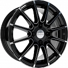 Диск литой 16x7.0 4x108 ET32 d65.1 SKAD LE-MANS (Алмаз Черный)